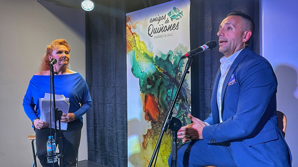 José María fue entrevistado por Manoli Lemos. Foto: Salva Moreno