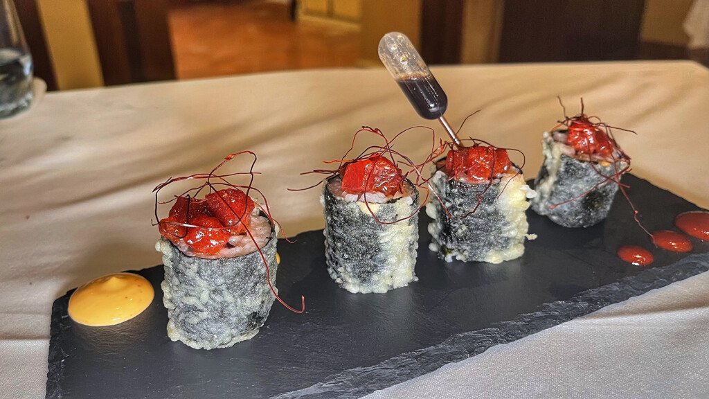 El maki que da nombre al restaurante. Foto: Salva Moreno