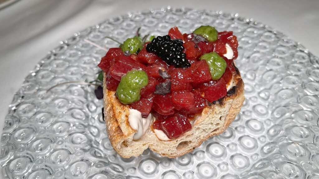 La tosta de atún. Foto: Salva Moreno