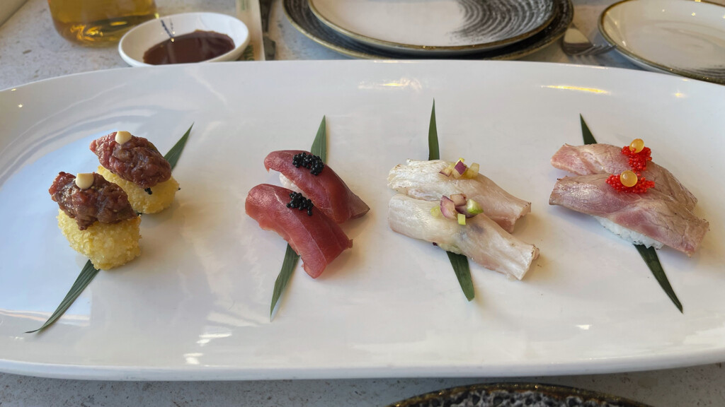 El sushi es una de las novedades de este año. Foto: Salva Moreno