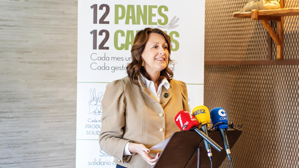 Elena Ruiz Mateos, del Obrador San Antonio, en la presentación. Foto: Cedida