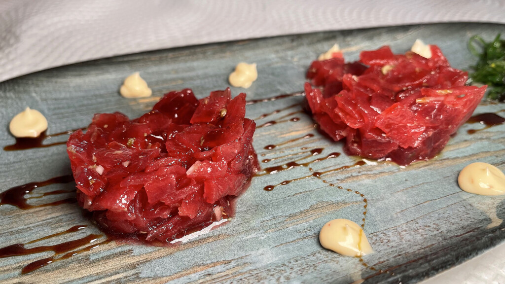 Tartar de atún. Foto: Salva Moreno