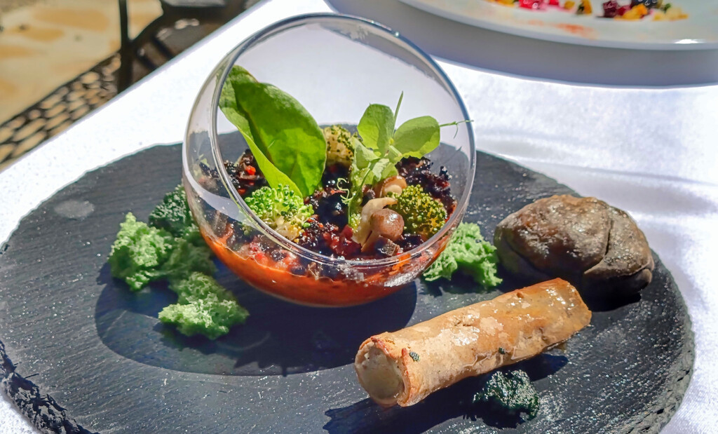 El plato de Diego Guerrero. Foto: M. Castillo