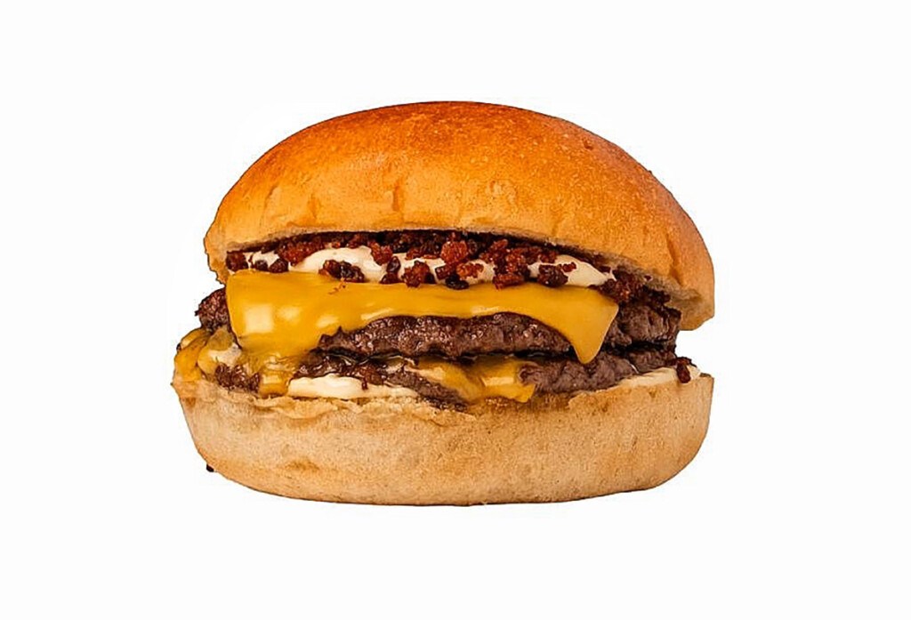 La hamburguesa ganadora. Foto: Cedida