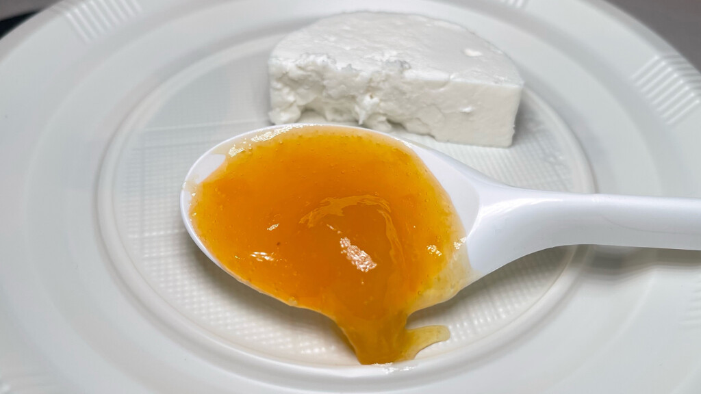 Uno de los quesos participantes en el concurso de armonías. Foto: Salva Moreno