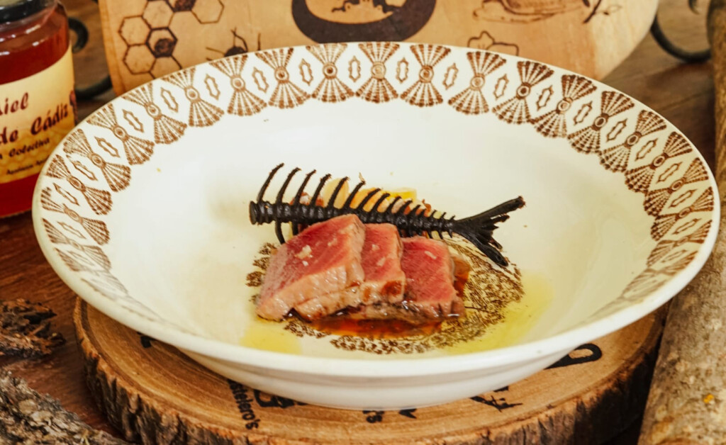 El plato campeón de Damián Sánchez. Foto: Cedida