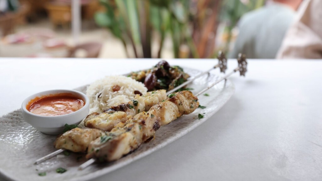 Pincho de corvina. Foto: Grupo Califa