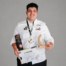 Jaime Fernández, ganador del Concurso de Jóvenes Cocineros. Foto: Cedida