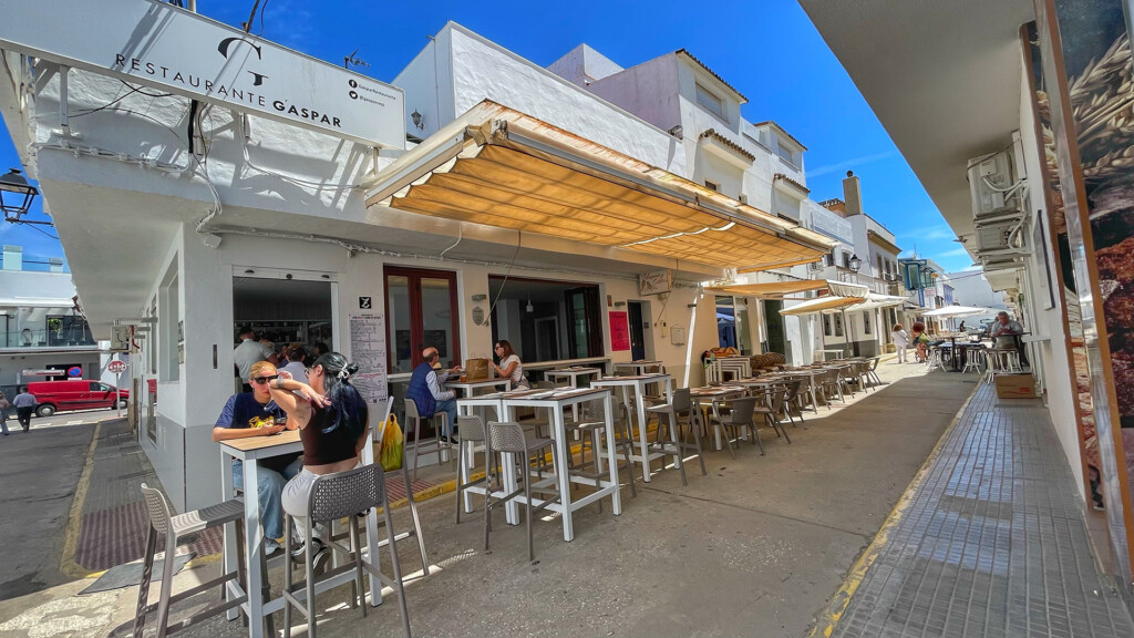El restaurante Gaspar, en Zahara de los Atunes. Foto: Salva Moreno