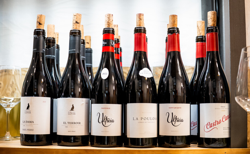 Los vinos de Raúl Pérez. Foto: Salva Moreno