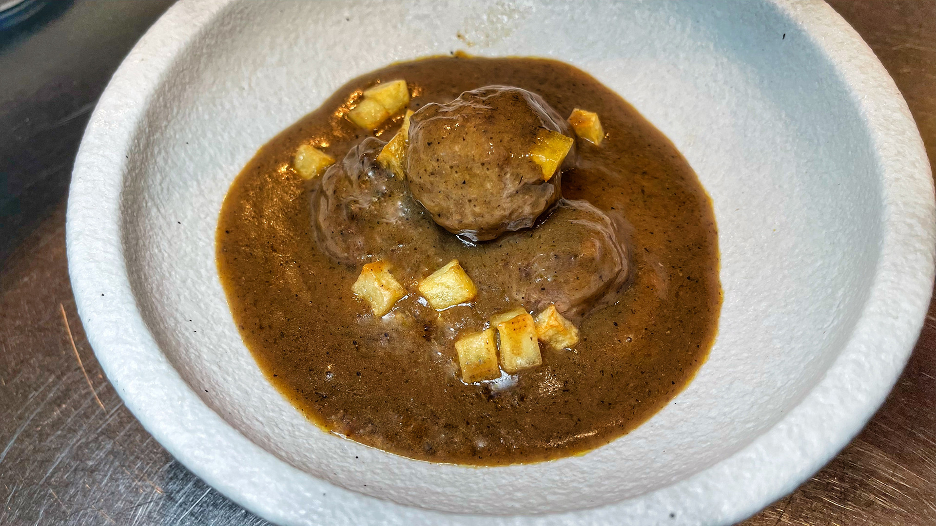 Albóndigas de carne de vaca. Foto: Salva Moreno