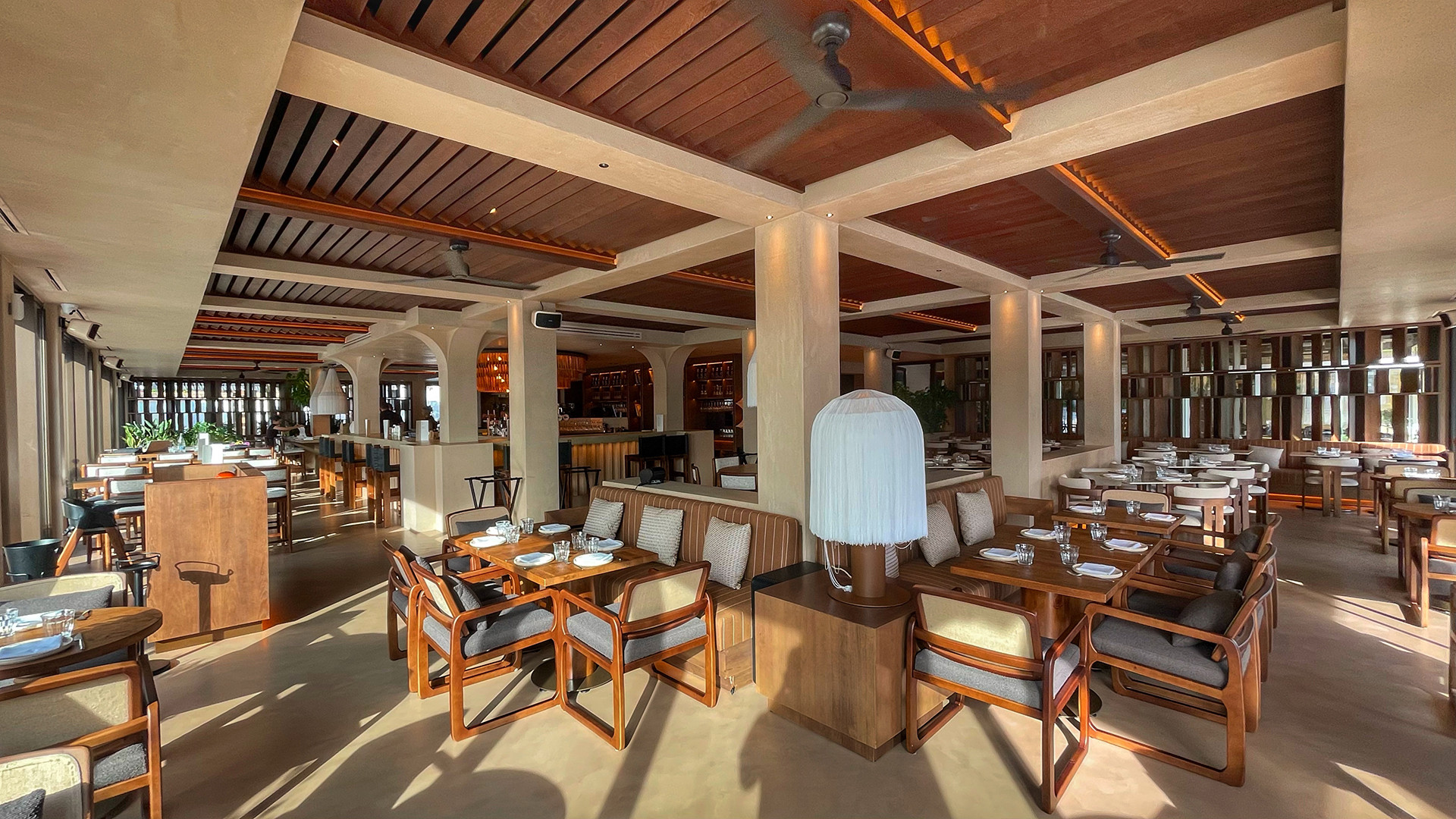 Interior del restaurante. Foto: Salva Moreno