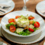 Ensalada de melón y hierbabuena de Jardín de Madreselva. Foto: Grupo Califa