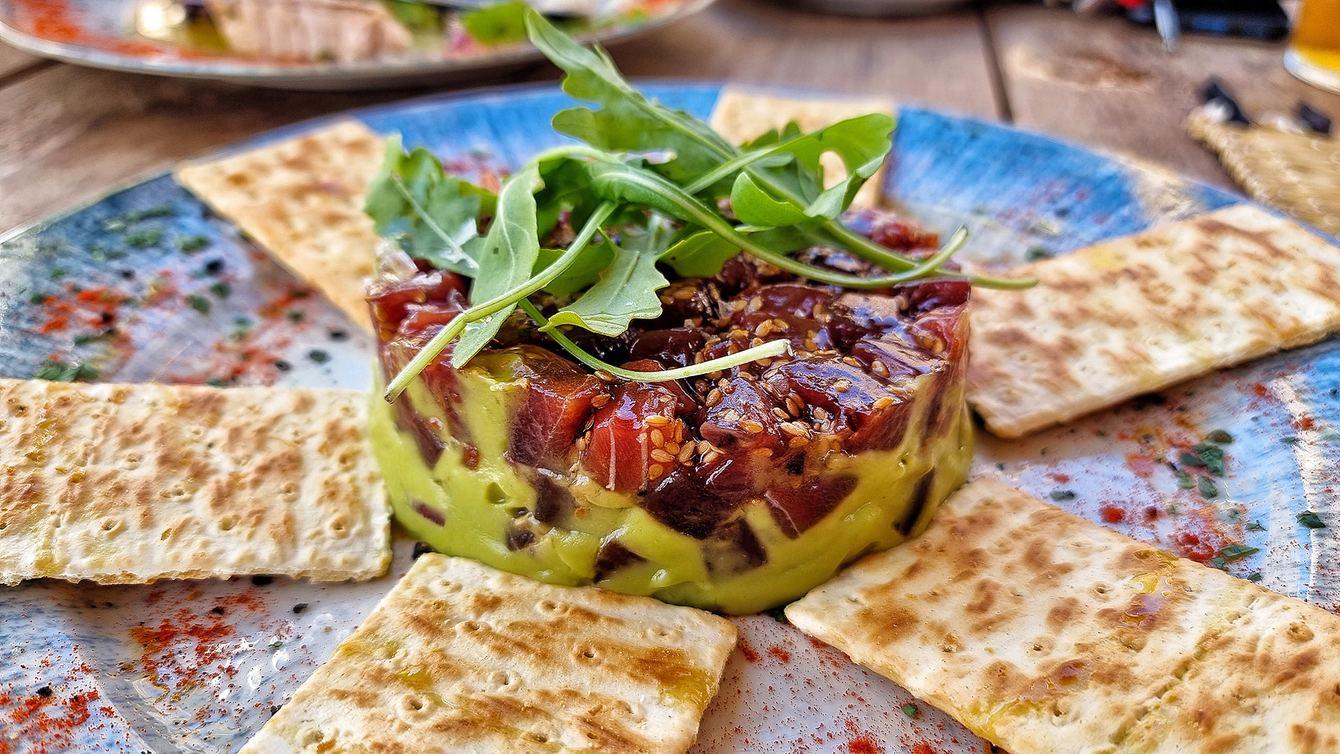 El tartar de atún. Foto: Salva Moreno