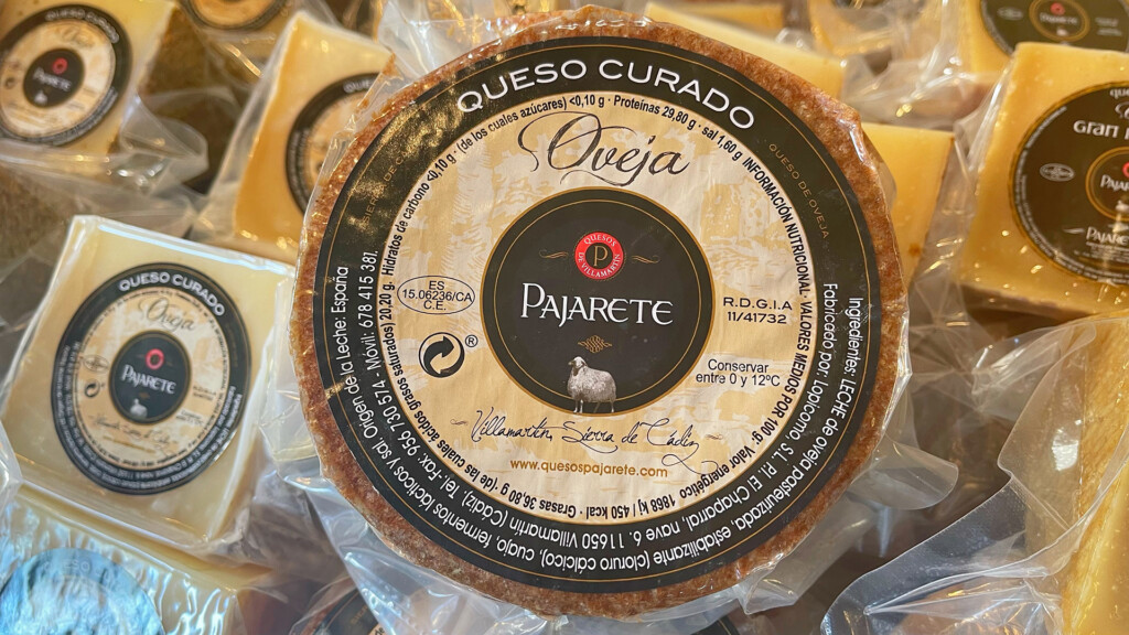 Uno de los quesos de Pajarete, que gana una medalla en los Cincho. Foto: Salva Moreno