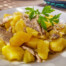 Tapa de papas aliñás. Foto: Salva Moreno