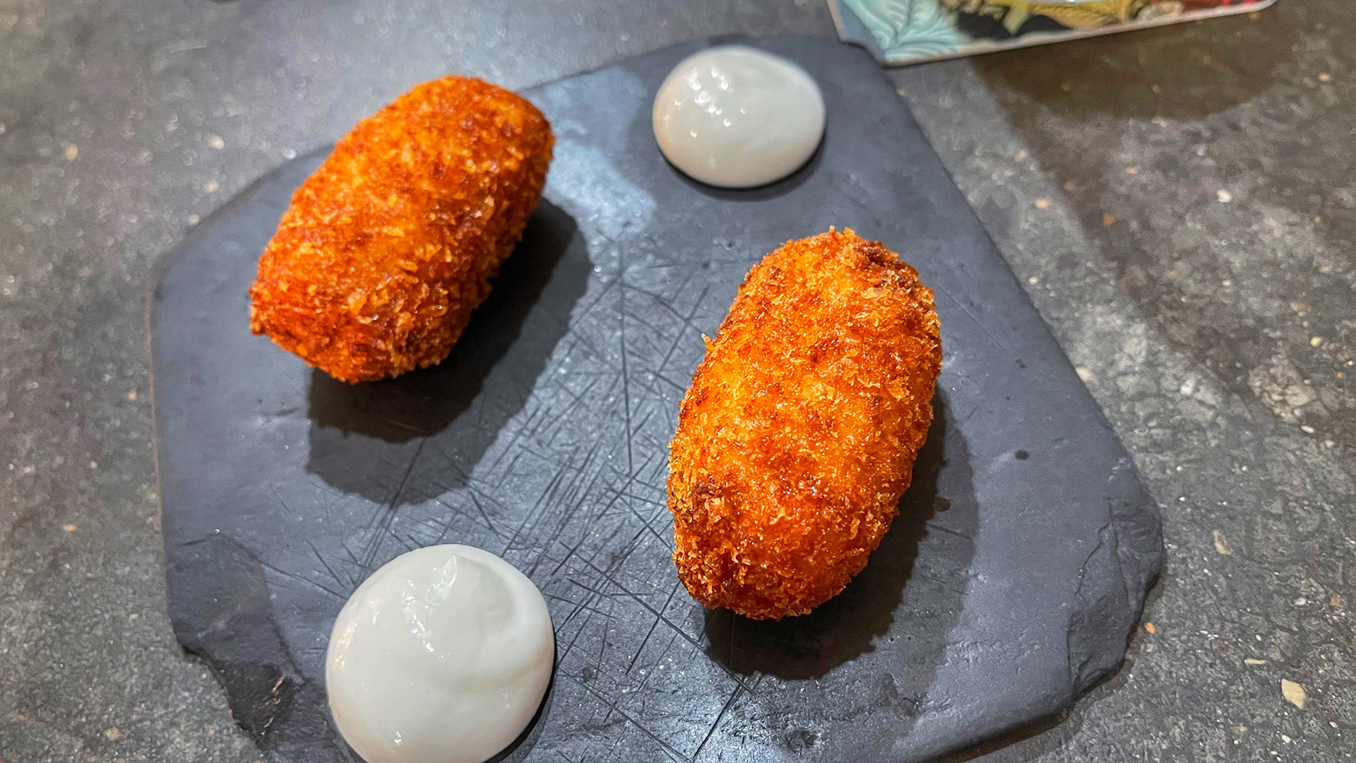 Croquetas de La Candela. Foto: Salva Moreno
