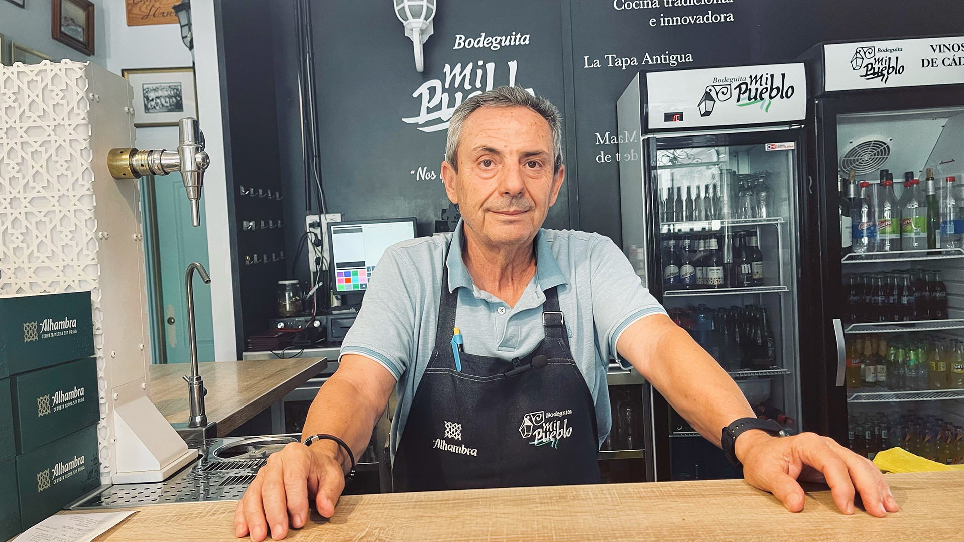Paco Medina, alma máter de Bodeguita Mi Pueblo. Foto: Salva Moreno