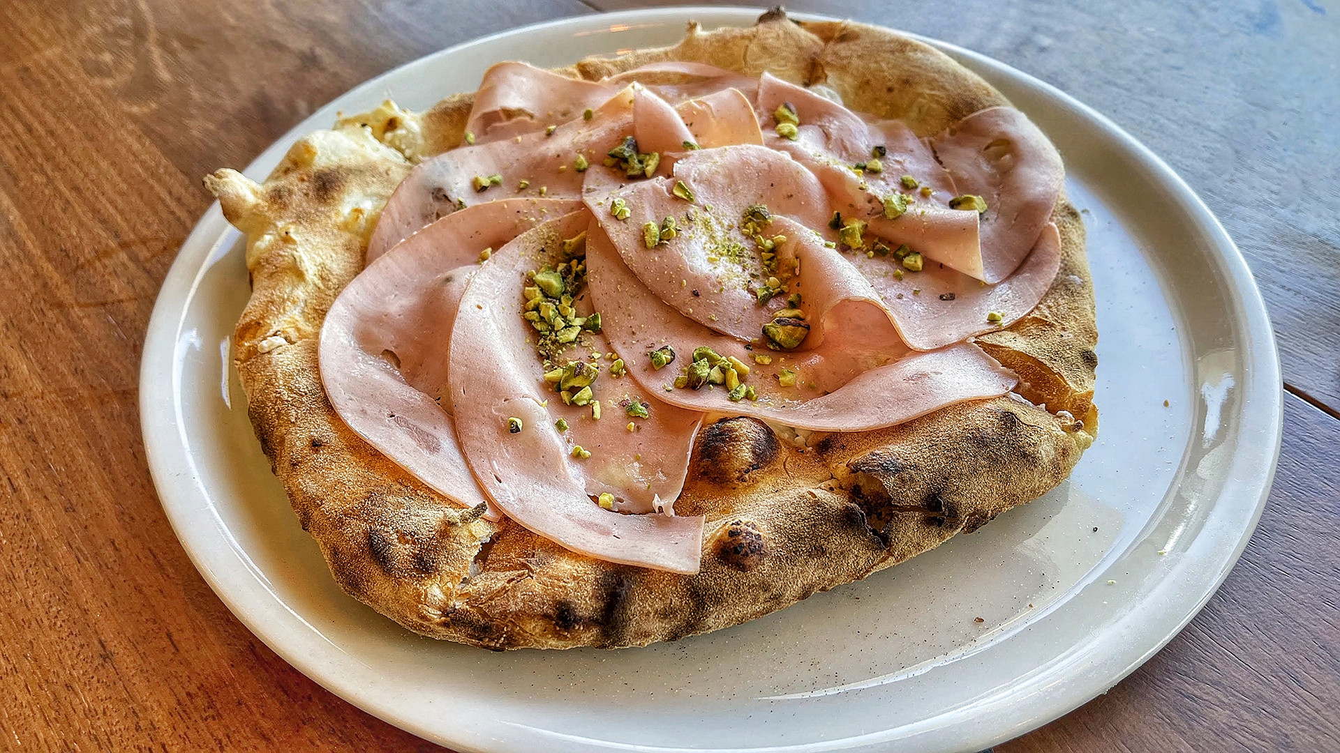 Una de las pizzas de Il Macinino. Foto: Salva Moreno