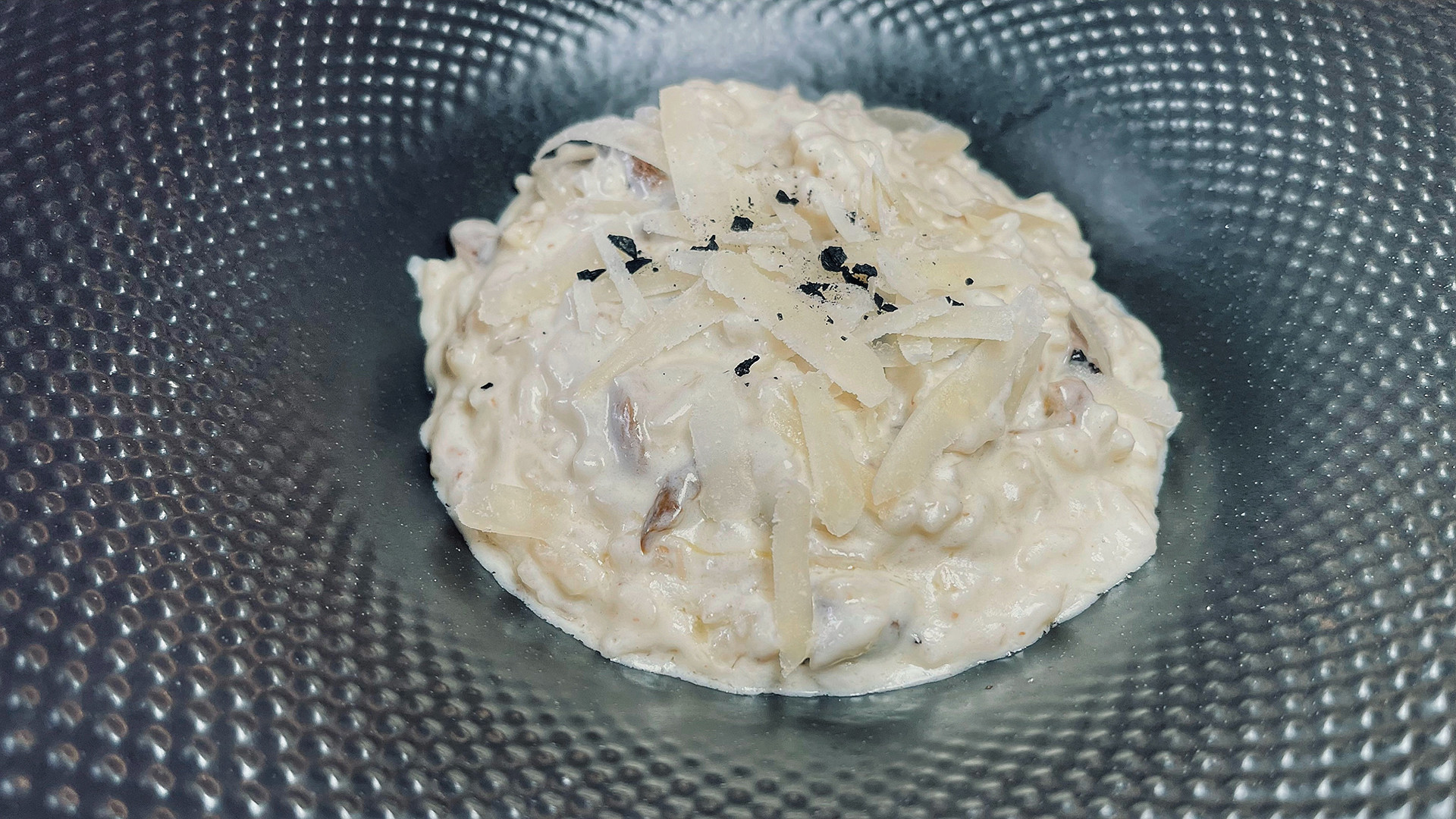 Risotto de boletus. Foto: Salva Moreno