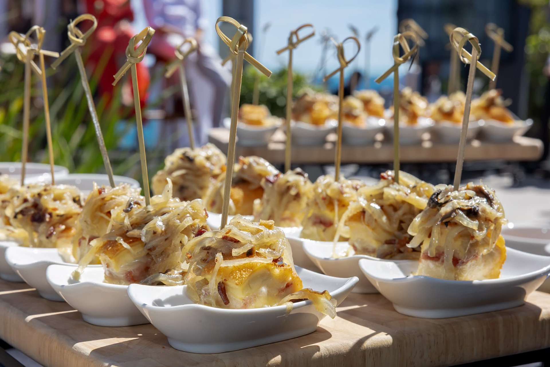 Jerez presenta en Barcelona su Capital Española de la Gastronomía 2026 4 Una de las tapas presentadas por el chef de Jerez Javier Muñoz. Foto: Fundador